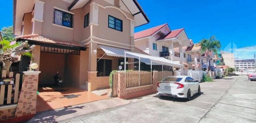 Baan Sirisa 9 3-Bed House for Sale & Rent in Pattaya – Fully Furnished