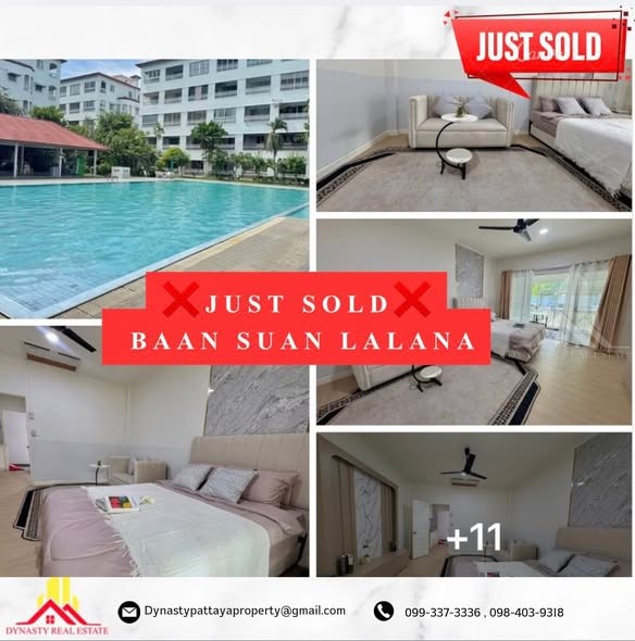 Baan suan lalana condominium – sold by dynasty real estate pattaya