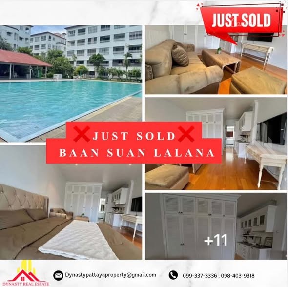 Baan suan lalana condominium – sold by dynasty real estate pattaya