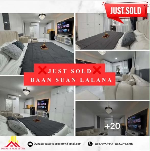 Baan suan lalana condominium – sold by dynasty real estate pattaya
