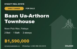 Baan Ua-Arthorn Nong Mai Kaen 2-Bed Townhouse for Sale
