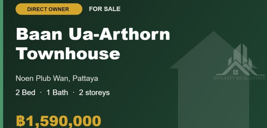 Baan Ua-Arthorn Nong Mai Kaen 2-Bed Townhouse for Sale