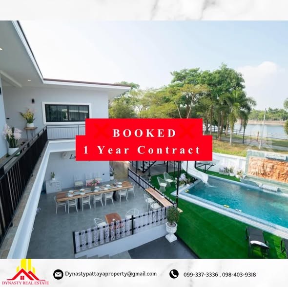 Beautiful 6 bedroom pool villa with – booked by dynasty real estate pattaya