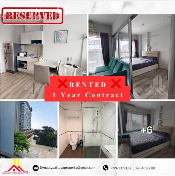 Centric sea - 1 year lease – rented by dynasty real estate pattaya