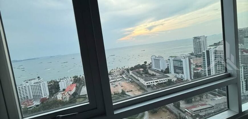 Centric Sea Pattaya 2-Bed Sea View Condo for Rent