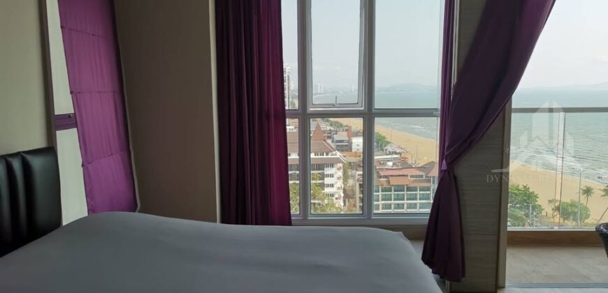 Cetus Beachfront Jomtien 1-Bed Condo for Sale, 14th Floor