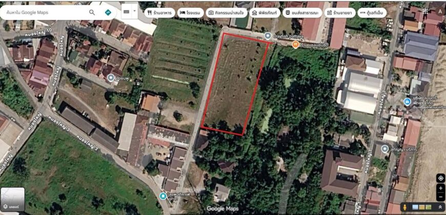 Chaiyapornwithi 8 Land 2-2-88 Rai for Sale, Pattaya
