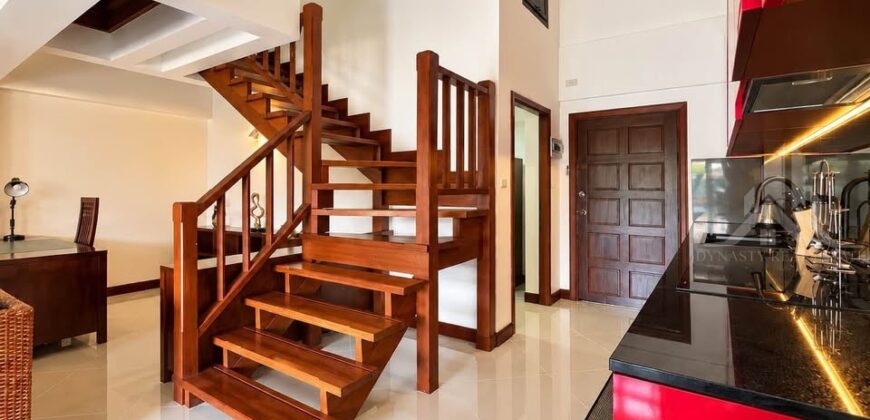 Chateau Dale Jomtien 1-Bed Duplex Condo for Rent