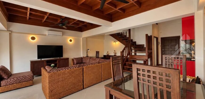 Chateau Dale Jomtien 1-Bed Duplex Condo for Rent