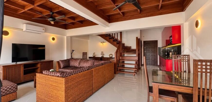 Chateau Dale Jomtien 1-Bed Duplex Condo for Rent