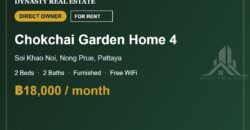 Chokchai Garden Home 4 2-Bed House for Rent, Pattaya Chokchai Garden Home 4 2-Bed House for Rent, Pattaya