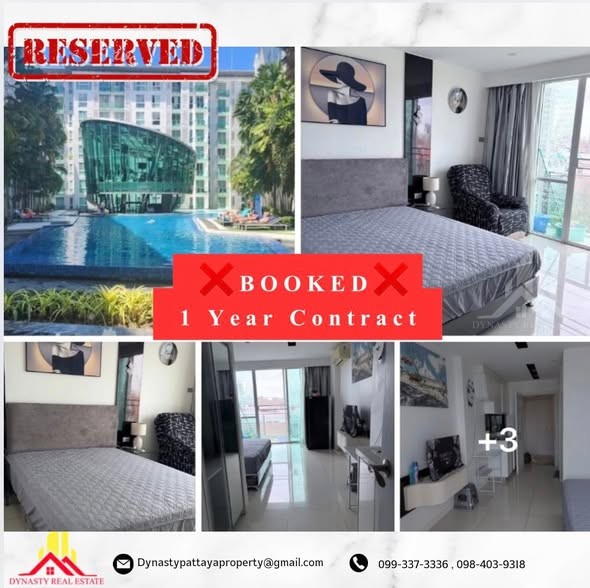 City center residence – rented by dynasty real estate pattaya