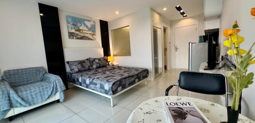 City Center Residence Studio Condo for Rent in Central Pattaya