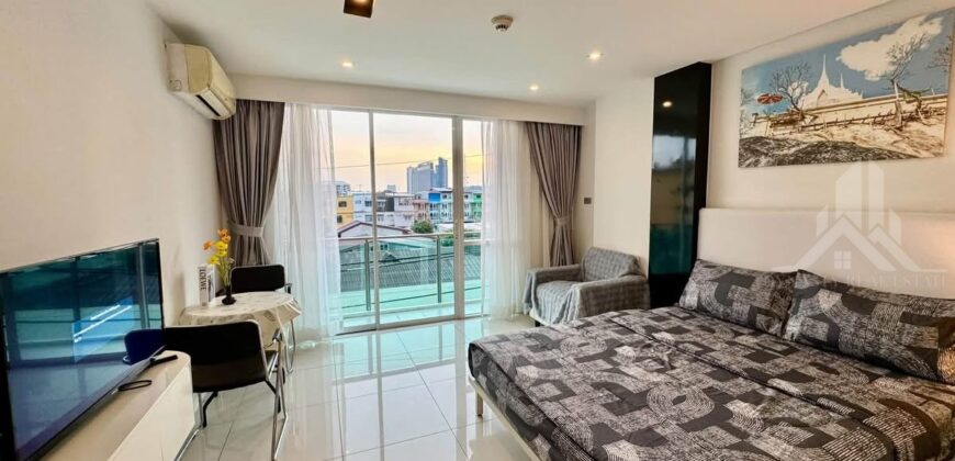 City Center Residence Studio Condo for Rent in Central Pattaya