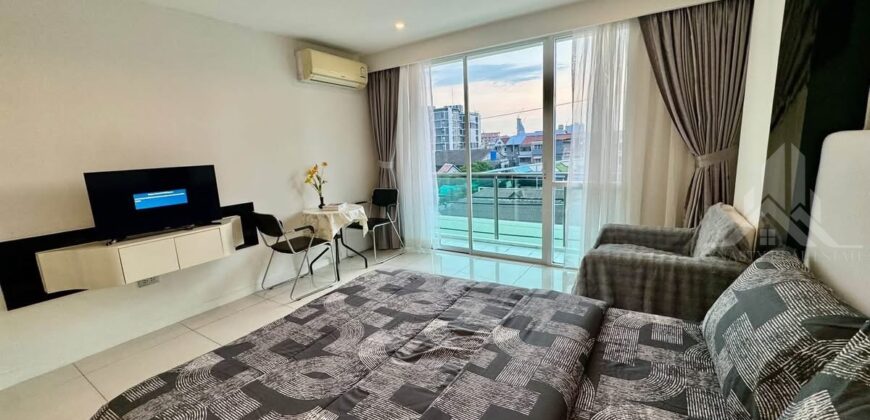 City Center Residence Studio Condo for Rent in Central Pattaya