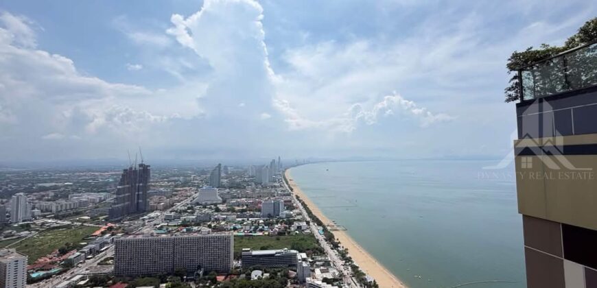 Copacabana Beach Jomtien 1-Bed Condo for Sale with Sea View