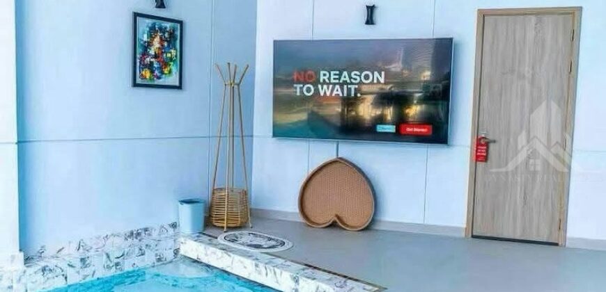 Copacabana Beach Jomtien 1-Bed Sea View Condo for Sale – 37th Floor, 80 sqm