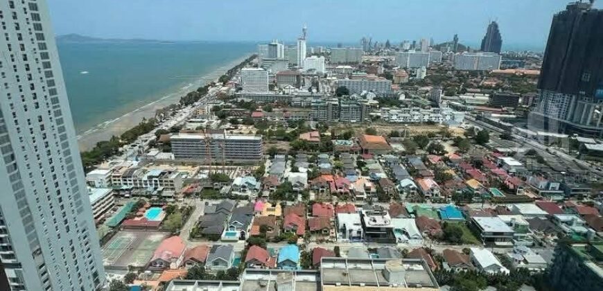 Copacabana Beach Jomtien 1-Bed Sea View Condo for Sale – 37th Floor, 80 sqm