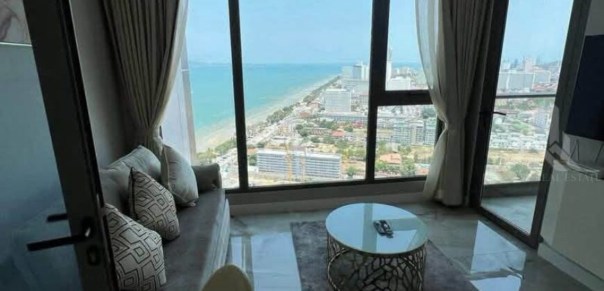 Copacabana Beach Jomtien 1-Bed Sea View Condo for Sale – 37th Floor, 80 sqm
