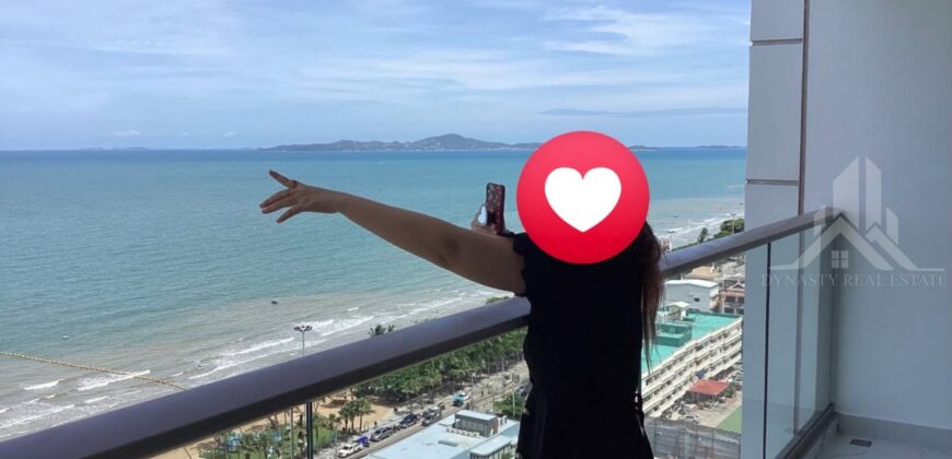 Copacabana Beach Jomtien 1-Bed Sea View Condo for Sale