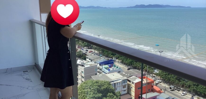 Copacabana Beach Jomtien 1-Bed Sea View Condo for Sale