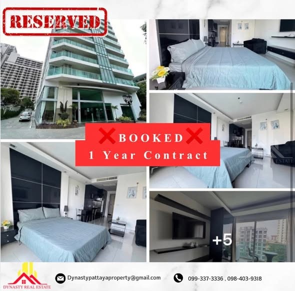 Cosy beach view – booked by dynasty real estate pattaya