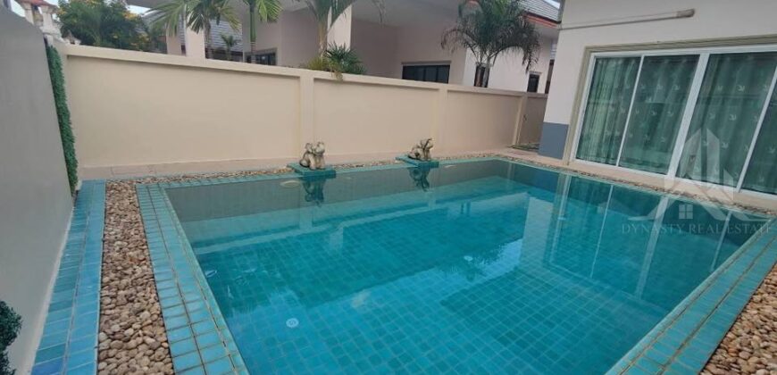 Dusit Garden 6 3-Bed Private Pool House for Rent, Pattaya