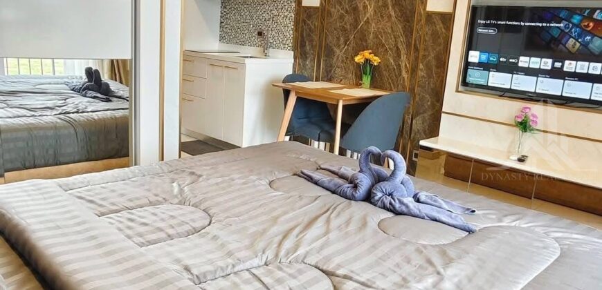Dusit Grand Park 2 Studio Condo for Rent, Jomtien – 3rd Floor