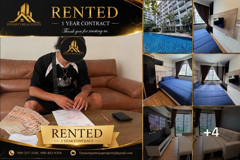 Dusit grand park1 – rented by dynasty real estate pattaya