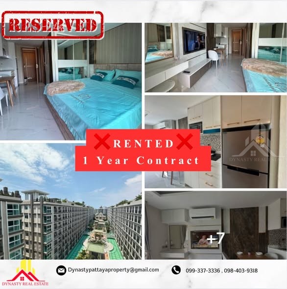 Dusit grand park2 – rented by dynasty real estate pattaya