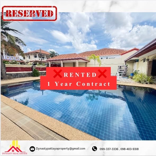 Eakmongkol village – rented by dynasty real estate pattaya