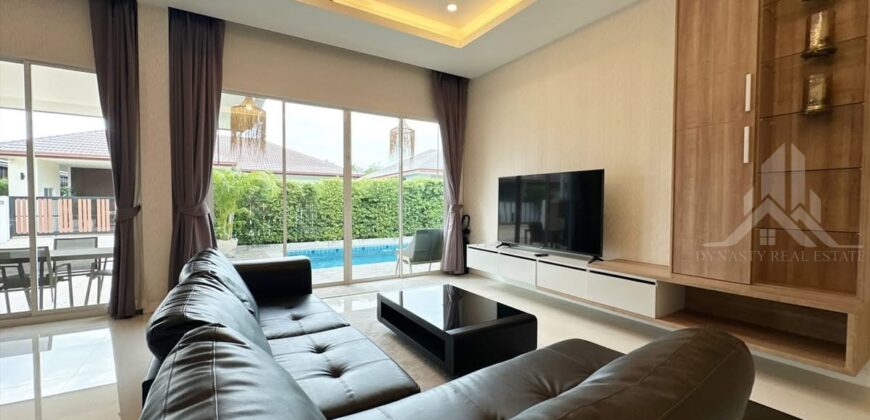 Garden Ville 3 3-Bed House for Rent, Huay Yai – 312 sqm