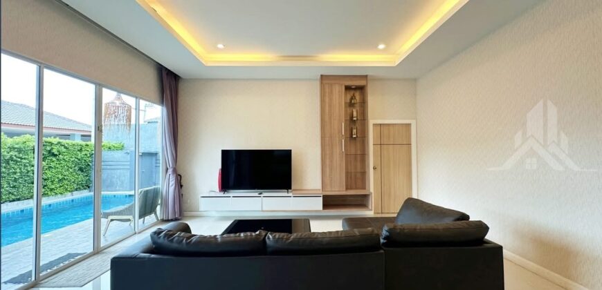 Garden Ville 3 3-Bed House for Rent, Huay Yai – 312 sqm