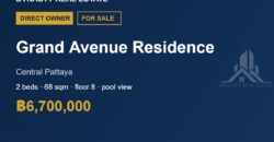 Grand Avenue Residence 2-Bed Pool View Condo for Sale