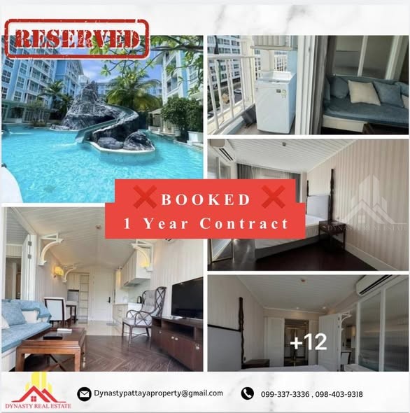Grand florida - 1 year lease – booked by dynasty real estate pattaya