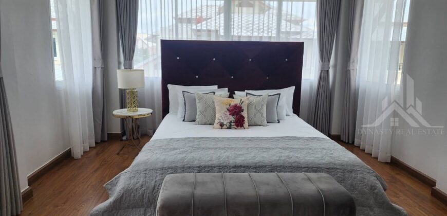 Khao Talo 4-Bed House for Rent, East Pattaya – 62 Sq.Wah