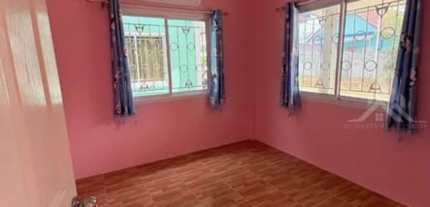 Huai Yai 2-Bed House for Rent – 6,000 THB per Month