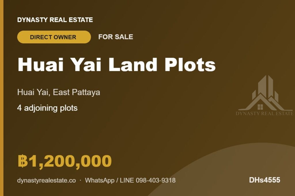 Land for sale in huay yai