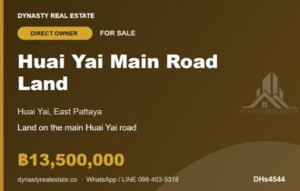 Huai Yai Main Road Land for Sale