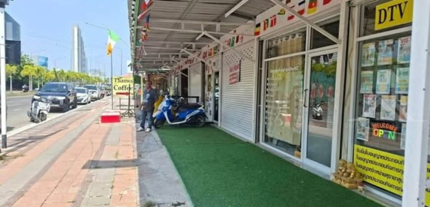 Jomtien 2nd Road Shop for Rent