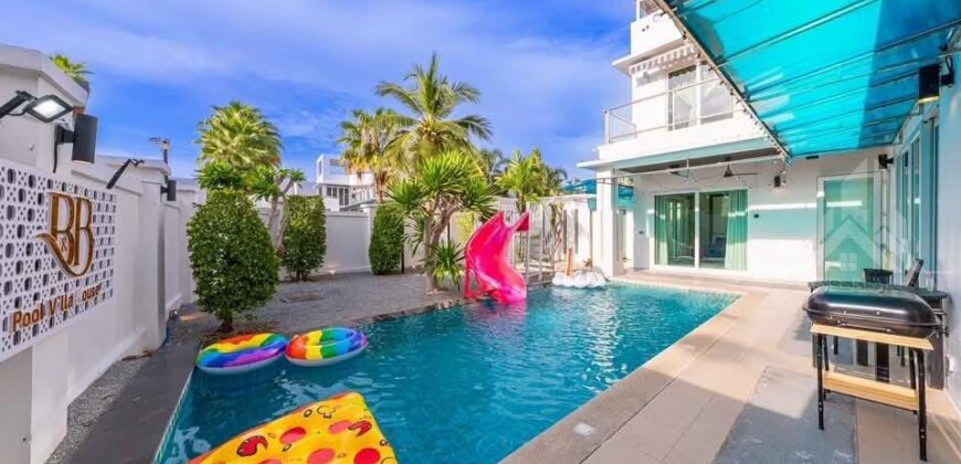 5-Bed Pool Villa for Rent in Jomtien
