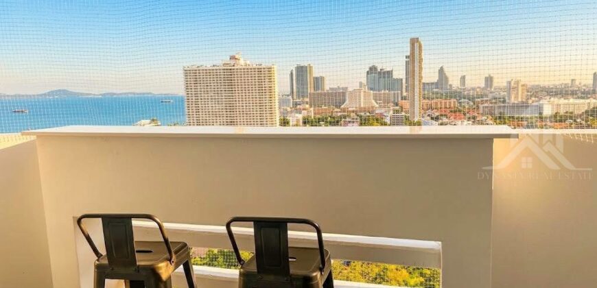 Jomtien Beach Paradise 1-Bed Corner Condo for Sale & Rent – 95 sqm