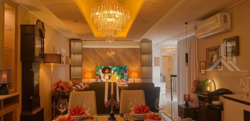 Jomtien Beach Paradise 1-Bed Corner Condo for Sale & Rent – 95 sqm