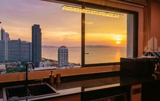 Jomtien Beach Paradise 2-Bed Corner Condo for Sale, 22nd Floor