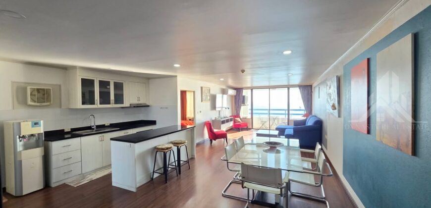 Jomtien Plaza Condotel 3-Bed Condo for Rent, Jomtien – 17th Floor, 156 sqm