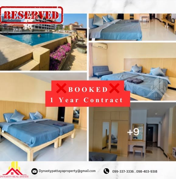 Jomtien plaza residence – booked by dynasty real estate pattaya