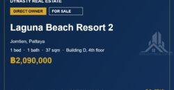 Laguna Beach Resort 2 Jomtien 1-Bed Condo for Sale