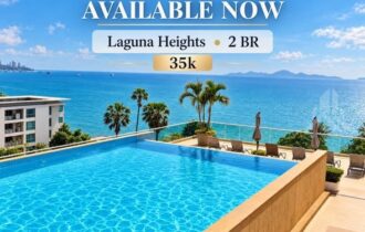 Laguna Heights Wongamat 2-Bed Sea View Condo for Sale & Rent