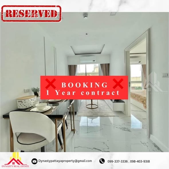 Laguna3 pool access 1 year lease – booked by dynasty real estate pattaya