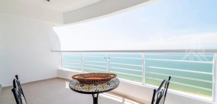 Metro Jomtien Condotel Sea View Studio for Rent – 25th Floor